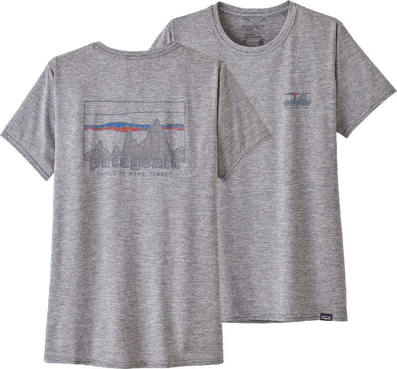 Capilene Cool Daily Graphic T-Shirt - Women's|-|T-shirt graphique Capilene Cool Daily - Femme Mesh Blend Leather Blend Suede Blend