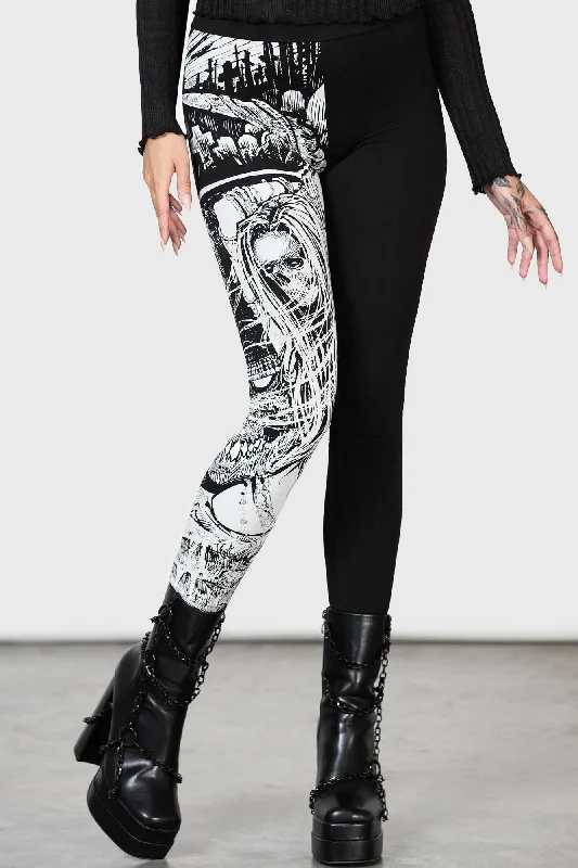 Horned God Leggings Trendy Spandex Leggings