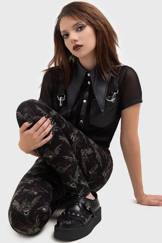 Gremlins After Midnight Leggings Cozy Yoga Compression Leggings