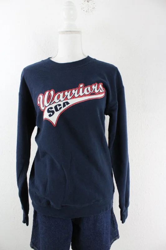Vinatger Warriors Sweatshirt (S) Hoodie with Hood Adjustable Protection