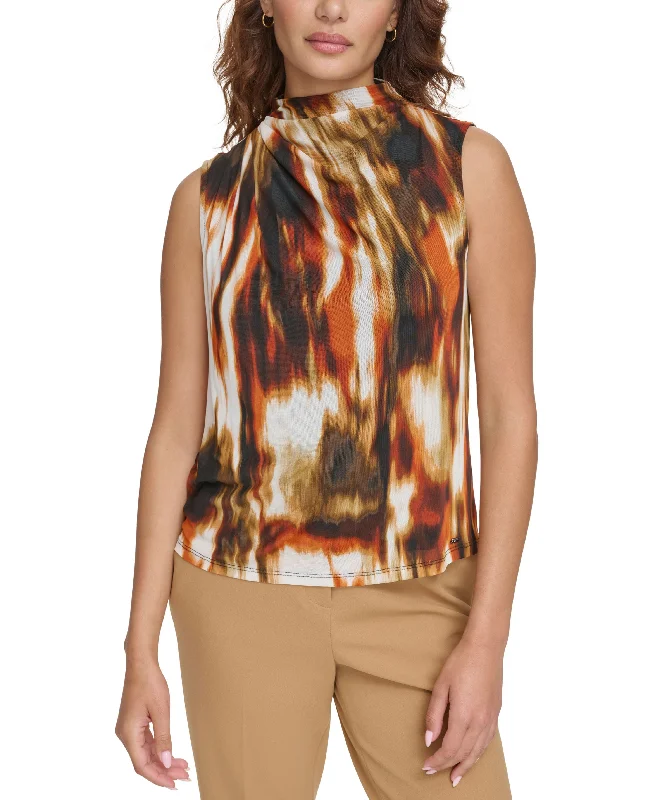Petite Faux-Leather Open-Front Jacket, Printed Mesh Mock-Neck Blouse, & Faux-Leather Tie-Waist Skirt Jacket Blazer Coat Petite Faux-Leather Open-Front Jacket, Printed Mesh Mock-Neck Blouse, & Faux-Leather Tie-Waist Skirt Jacket Blazer Coat