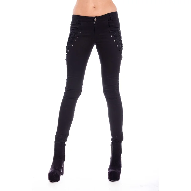 ILLUMINATE PANTS - BLACK Cozy Knit Pants