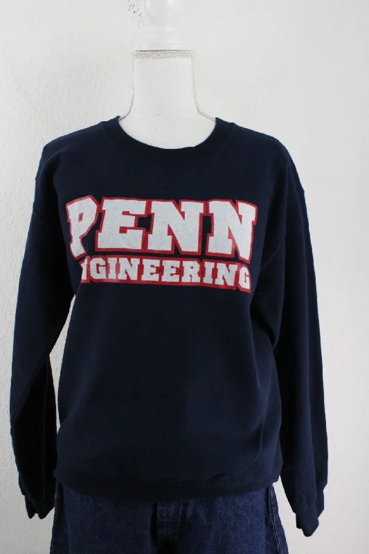 Vintage Penn State Sweatshirt (S) Hoodie with Lining Warm Insulated