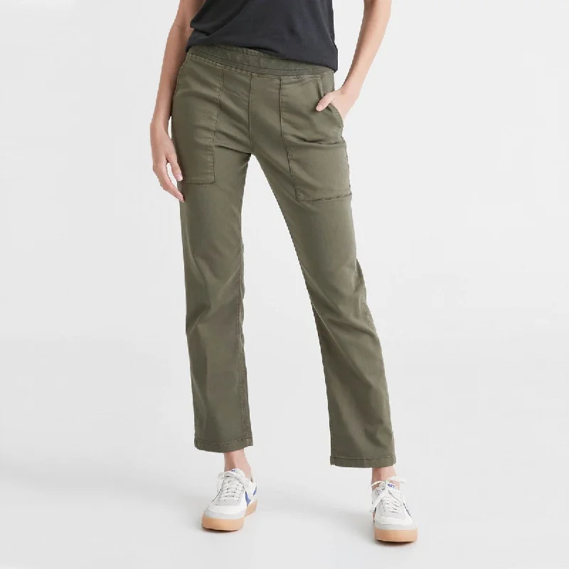 Duer (Sample) - Women's No Sweat Everyday Pant - Laurel Elegant High-Waist Pants