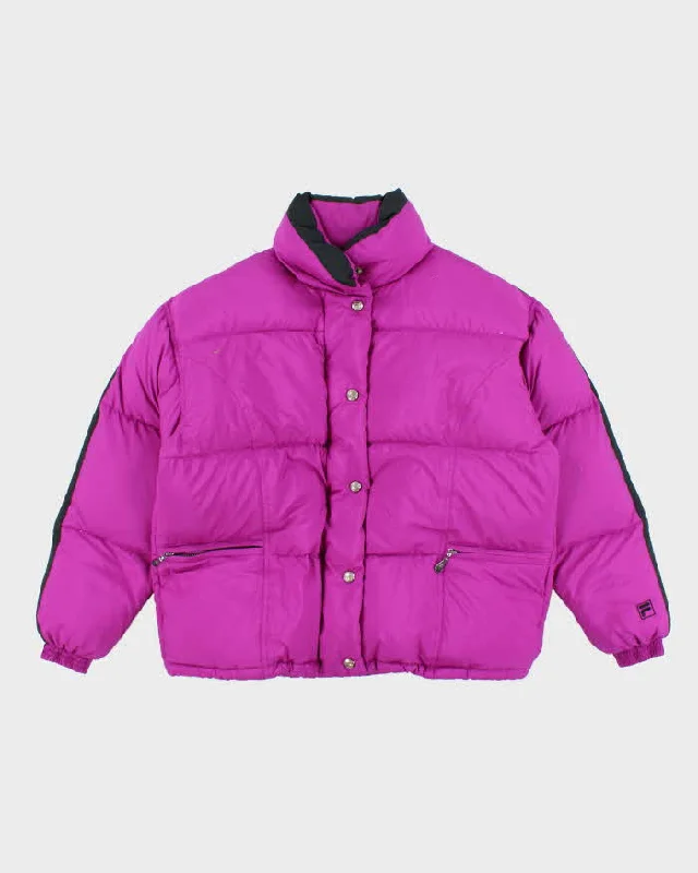 Vintage Y2k 00s Fila Down Ski Puffer Jacket - M Mesh Jacket Canvas Jacket Denim Jacket Vintage Y2k 00s Fila Down Ski Puffer Jacket - M Mesh Jacket Canvas Jacket Denim Jacket