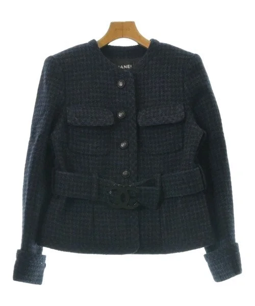 CHANEL Casual jackets Knit Jacket Woven Jacket Fleece Jacket