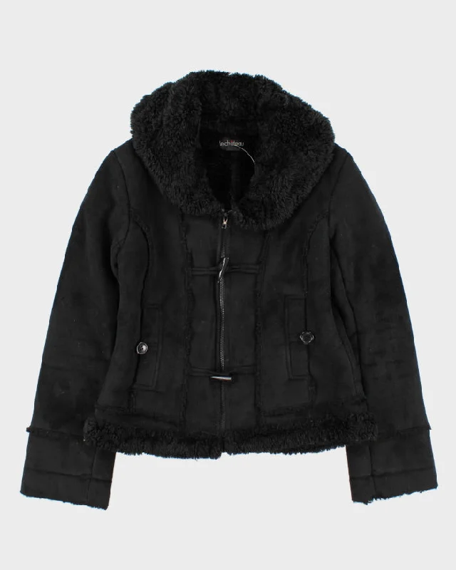 Women's Vintage 00s Le Chateau Faux Suede Jacket - XS Print Jacket Jacquard Jacket Embroidered Jacket Women's Vintage 00s Le Chateau Faux Suede Jacket - XS Print Jacket Jacquard Jacket Embroidered Jacket