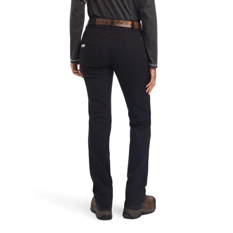 Ariat® Ladies Rebar DuraStretch™ Made Tough Black Work Pants 10041162 Casual Track Pants