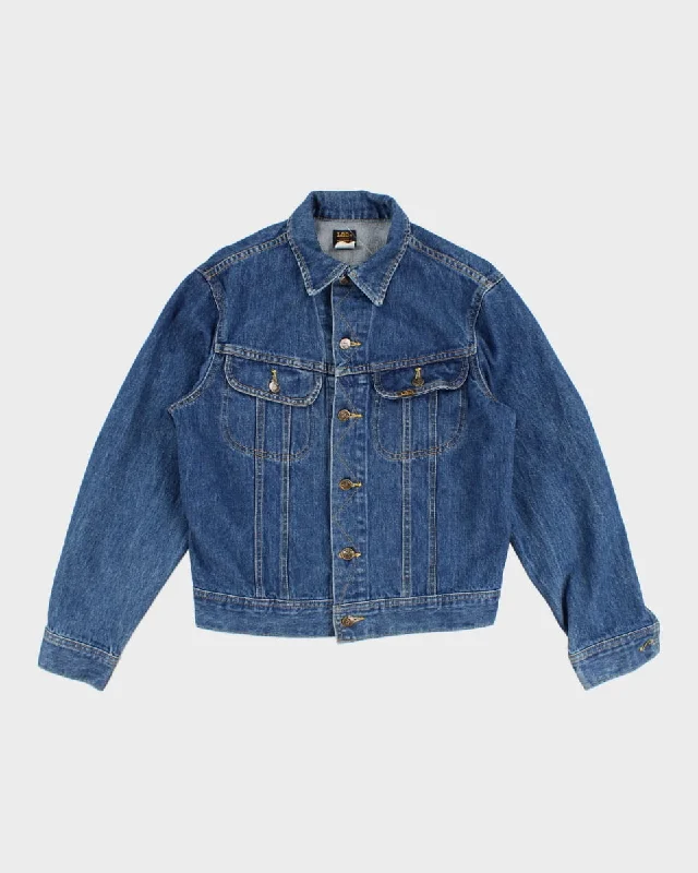 70's Lee Women's Denim Jacket - S Appliqued Jacket Beaded Jacket Sequined Jacket