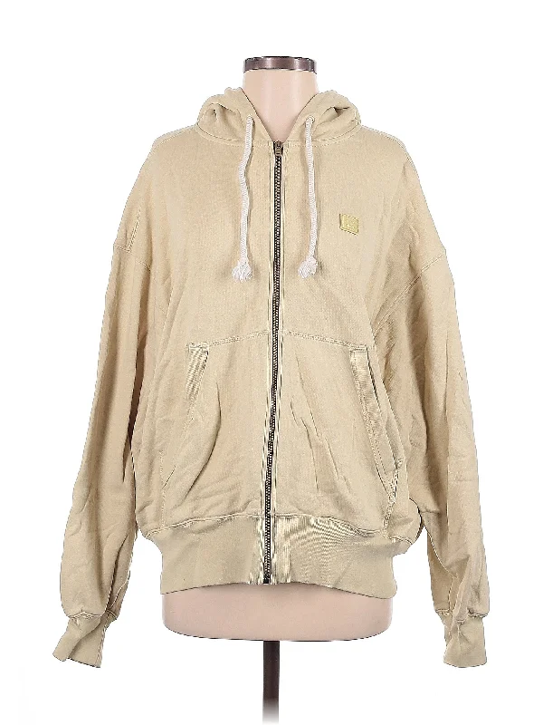 Zip Up Hoodie Hoodie with V-Neck Classic Versatile