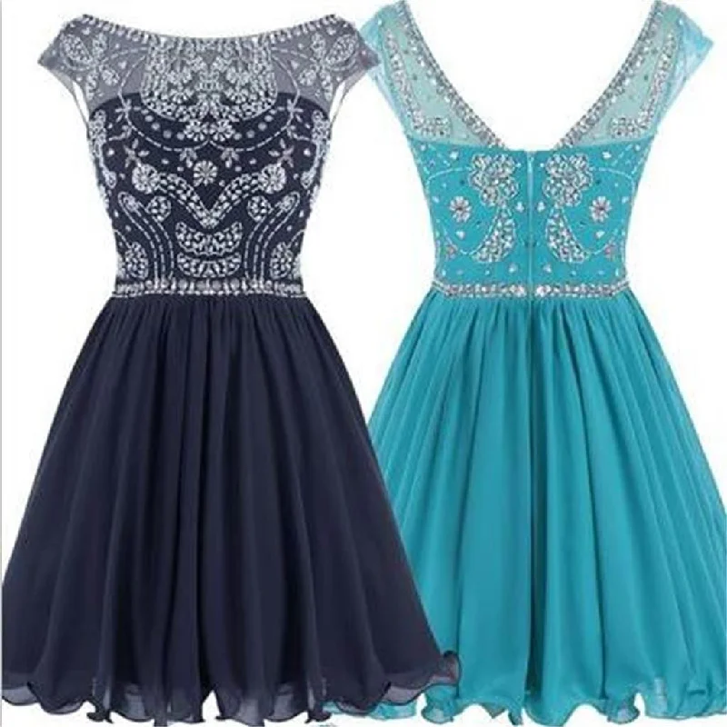 Short Homecoming Dresses ,V-back Homecoming Dresses,Junior Homecoming Dresses ,Popular Homecoming Dresses ,Graduation Dresses,Sweet 16 Dresses, Cocktail Dresses,PD0001 Tunics Office stylish