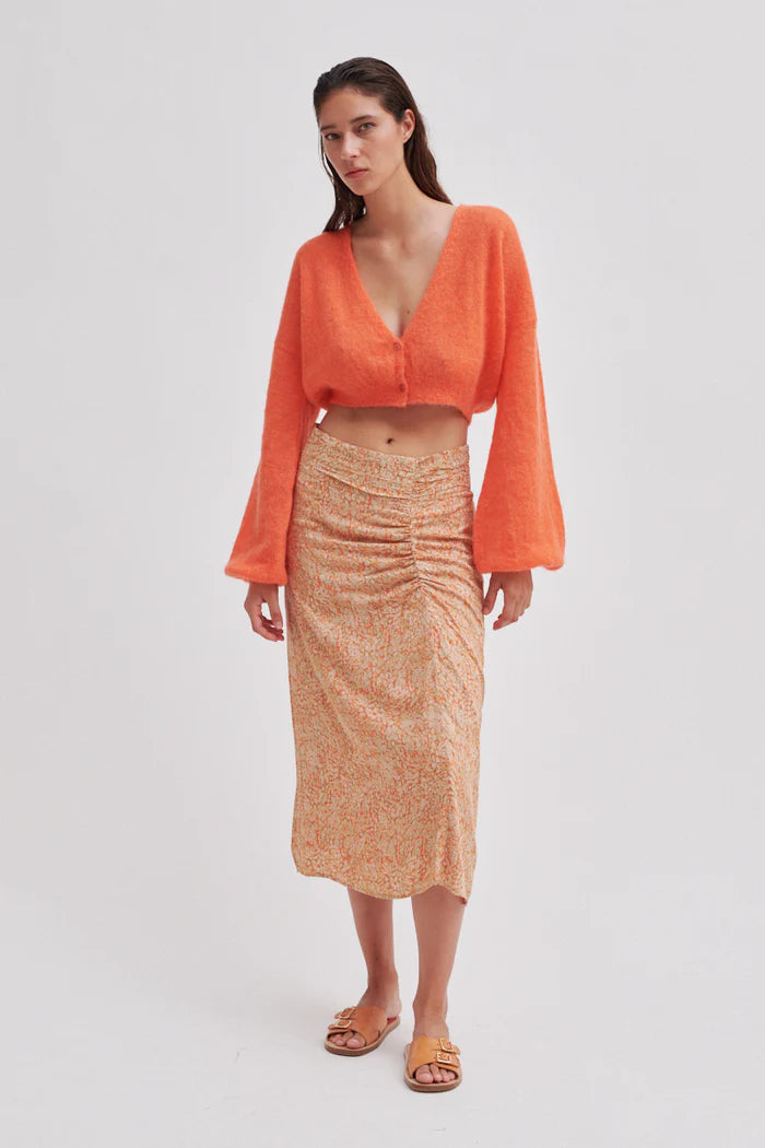 SECOND FEMALE LAMPONE SKIRT denim skirt classic