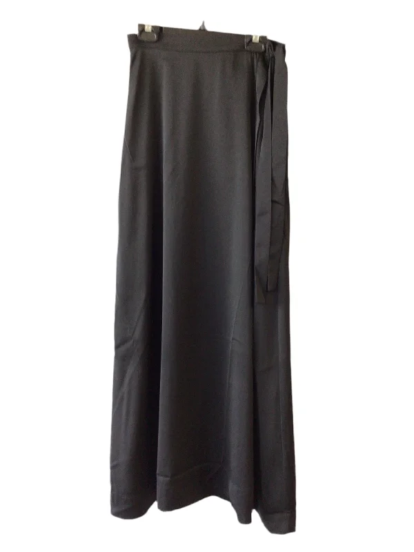 Satin Midi Wrap Skirt 086 denim skirt stylish