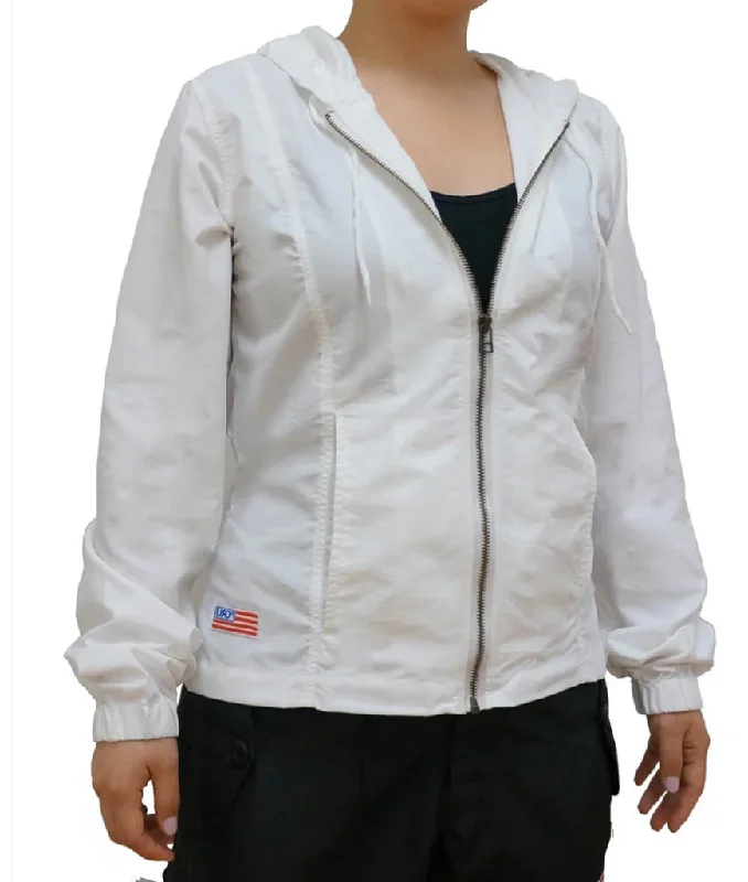 Girly Fitted Jacket in Micro Twill  #84005 Welt Pockets Slit Pockets Flap Pockets