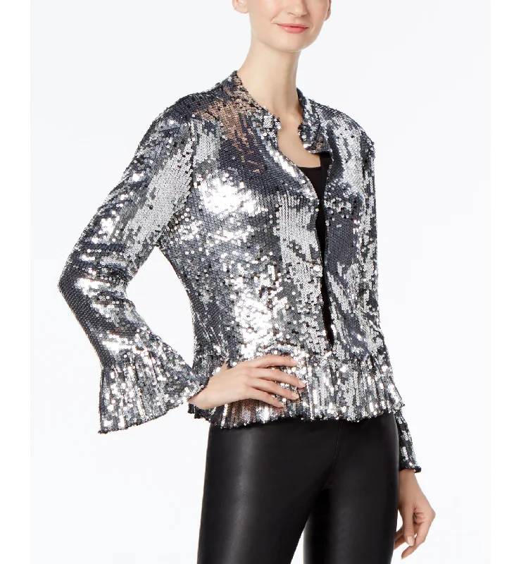 INC International Concepts Petite Sequined Jacket Hooded Jacket Caped Jacket Shawl Collar Jacket INC International Concepts Petite Sequined Jacket Hooded Jacket Caped Jacket Shawl Collar Jacket