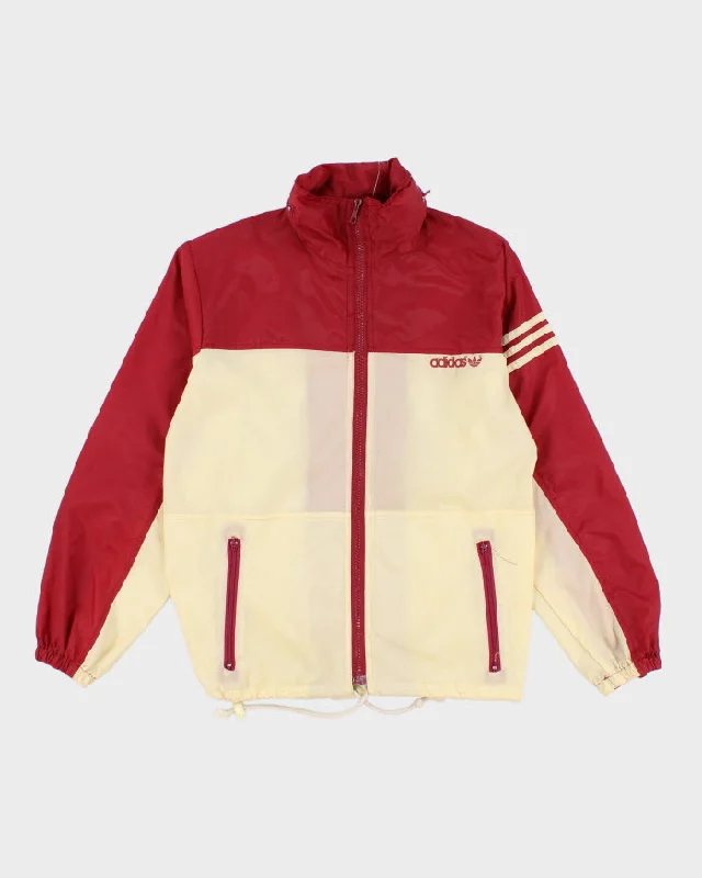 Vintage Adidas Light Windbreaker Jacket - M Plaid Jacket Tartan Jacket Houndstooth Jacket