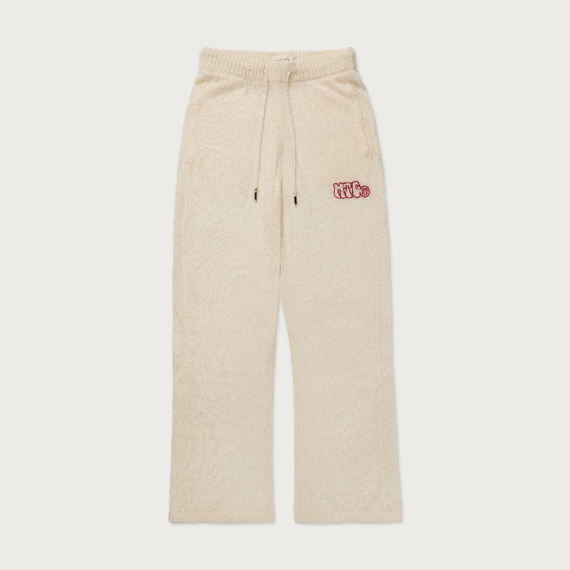 Womens Mohair Pant - Bone Fashionable Work Pants