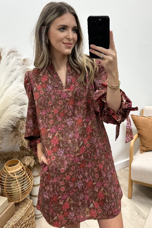 "My Honey" Dress (Brown) Tunics Wedding white