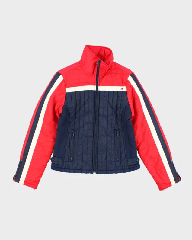Vintage 00s Tommy Jeans Lightweight Puffer Jacket - L Tailored Jacket Straight Jacket A-Line Jacket Vintage 00s Tommy Jeans Lightweight Puffer Jacket - L Tailored Jacket Straight Jacket A-Line Jacket