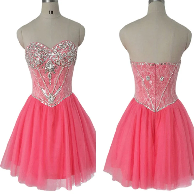 sparkly strapless mini cute off shoulder unique homecoming prom dress,BD0004 Tunics Luxurious premium