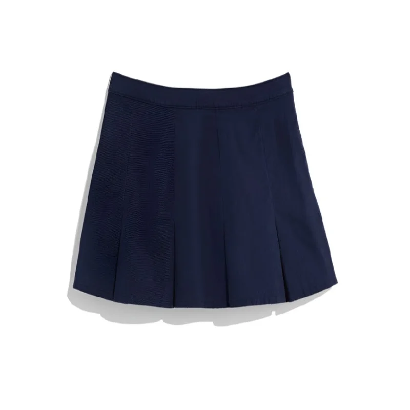 Vineyard Vines Womens Stretch Twill Pleated Mini Skirt linen skirt breathable