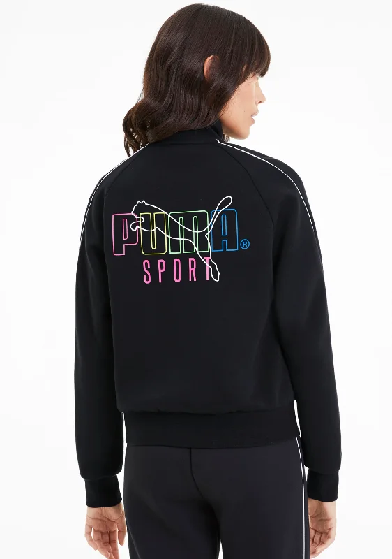 Puma Womens Sport Track Jacket <br> 598130 01 Mesh Jacket Canvas Jacket Denim Jacket