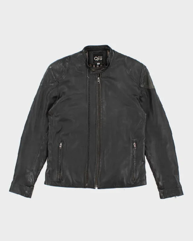 Vintage Woman's Leather Biker Style Jacket - S Denim Jacket Leather Jacket Suede Jacket Vintage Woman's Leather Biker Style Jacket - S Denim Jacket Leather Jacket Suede Jacket