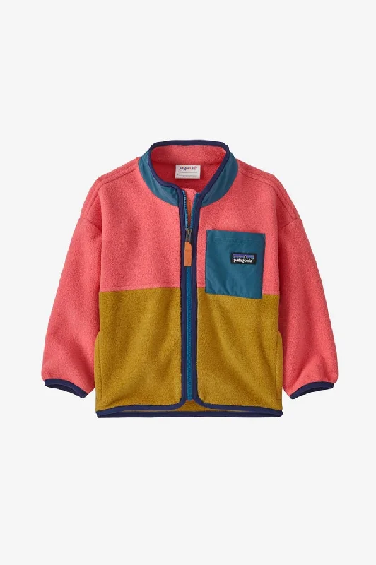 Patagonia Baby Synch Jacket - Range Pink Plaid Jacket Tartan Jacket Houndstooth Jacket