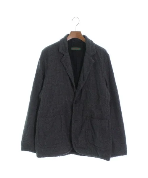 CASEY CASEY Casual jackets Notch Collar Peter Pan Collar Cowl Neck