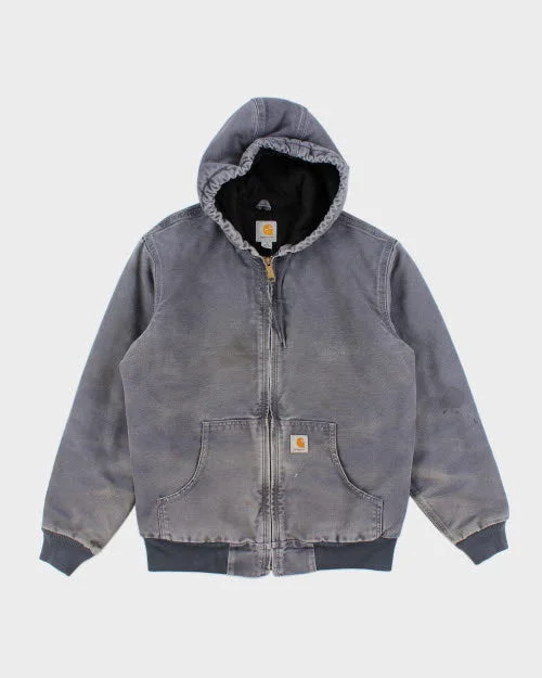 Vintage Carhartt Heavyweight Active Work Jacket - S Stand-Up Collar Roll-Neck Collar Turtle Neck