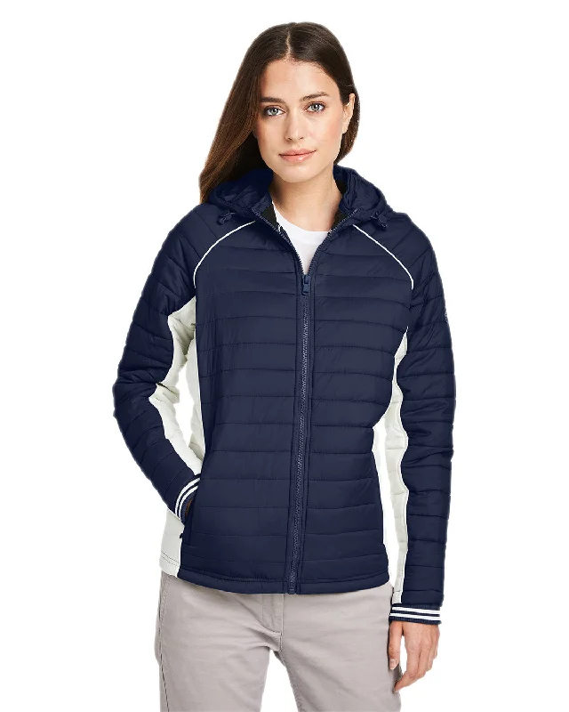 Nautica N17187 Ladies' Nautical Mile Puffer Packable Jacket Faux Fur Fabric Real Fur Fabric Shearling Fabric Nautica N17187 Ladies' Nautical Mile Puffer Packable Jacket Faux Fur Fabric Real Fur Fabric Shearling Fabric