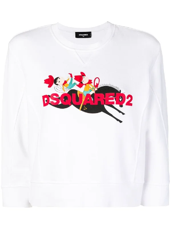 Cowboy print sweatshirt Hoodie with Gradient Ombre Colorful