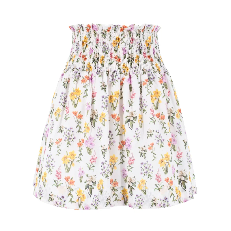 Women's Flora Skirt silk skirt sleek