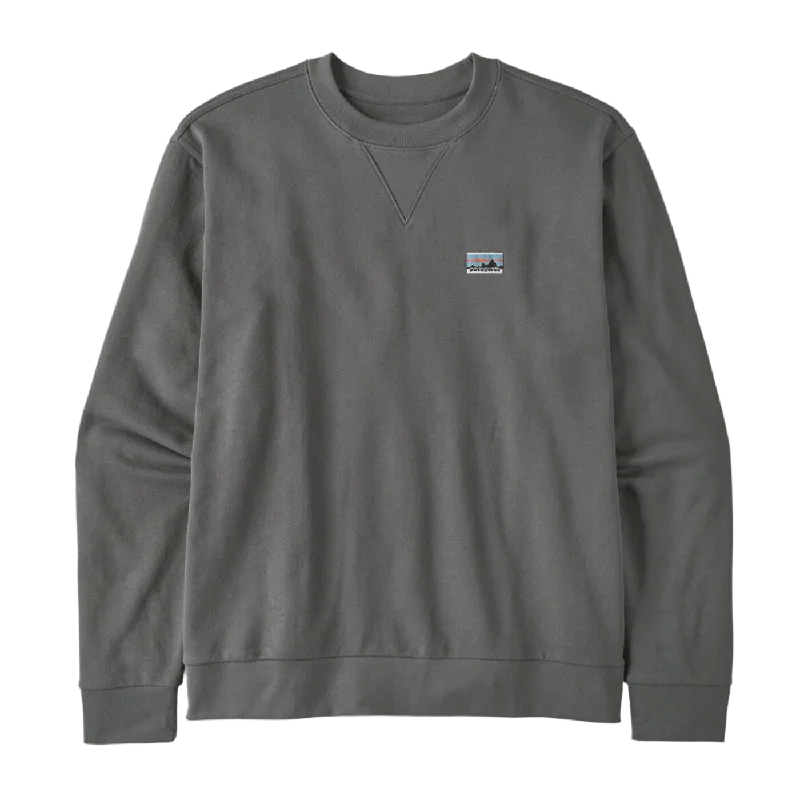 Patagonia - Daily Crewneck Sweatshirt Hoodie with Side Slits Relaxed Casual