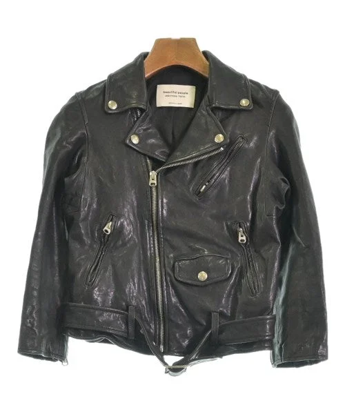 beautiful people Motercycle Jackets Tiered Jacket Buttoned Jacket Zippered Jacket