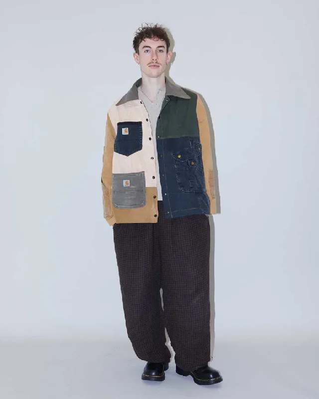 Rokit Originals Reworked Carhartt Jacket - M Quilted Jacket Puffer Jacket Insulated Jacket