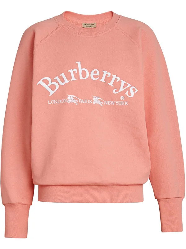archive logo sweatshirt Hoodie with Hem Raw Edge Edgy Unfinished