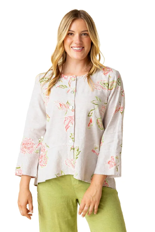 Women's Habitat Linen Bloomer Ali Jacket Oatmeal Jersey Jacket Tulle Jacket Batik Jacket Women's Habitat Linen Bloomer Ali Jacket Oatmeal Jersey Jacket Tulle Jacket Batik Jacket