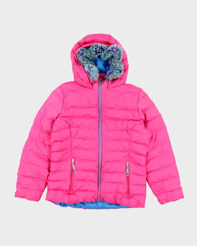 Y2k 00s Spyder Pink Puffer Jacket - S Fleece Jacket Down Jacket Feather Jacket