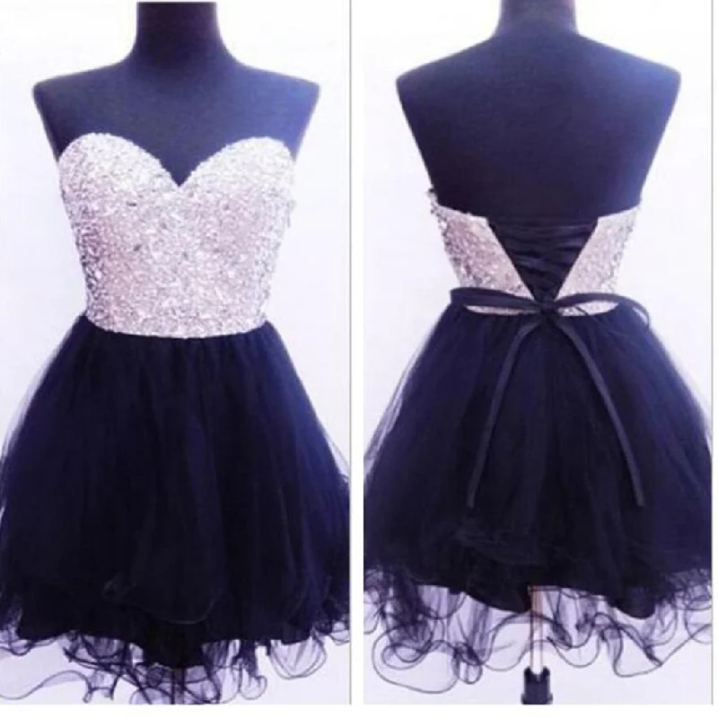 2016 strapless sweetheart mini freshman for teens sparkly cute homecoming prom gowns dress,BD0065 Tunics Versatile stylish