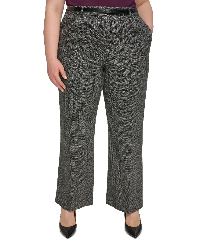 Plus Size One-Button Jacket, Pleat-Neck Camisole, & Wide-Leg Pants Chenille Fabric Brocade Fabric Lace Fabric Plus Size One-Button Jacket, Pleat-Neck Camisole, & Wide-Leg Pants Chenille Fabric Brocade Fabric Lace Fabric