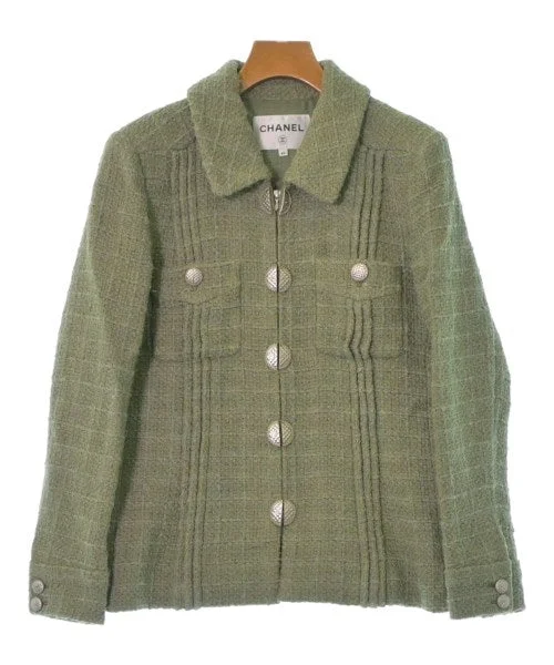 CHANEL Casual jackets Front Pockets Side Pockets Patch Pockets
