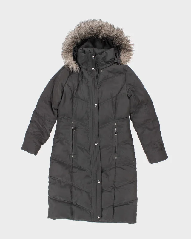 Calvin Klein Long Puffer Jacket - XS Stand-Up Collar Roll-Neck Collar Turtle Neck