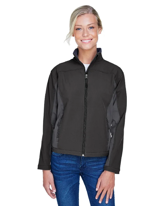 Devon & Jones D997W Ladies' Soft Shell Colorblock Jacket Anorak Shell Jacket Lightweight Jacket