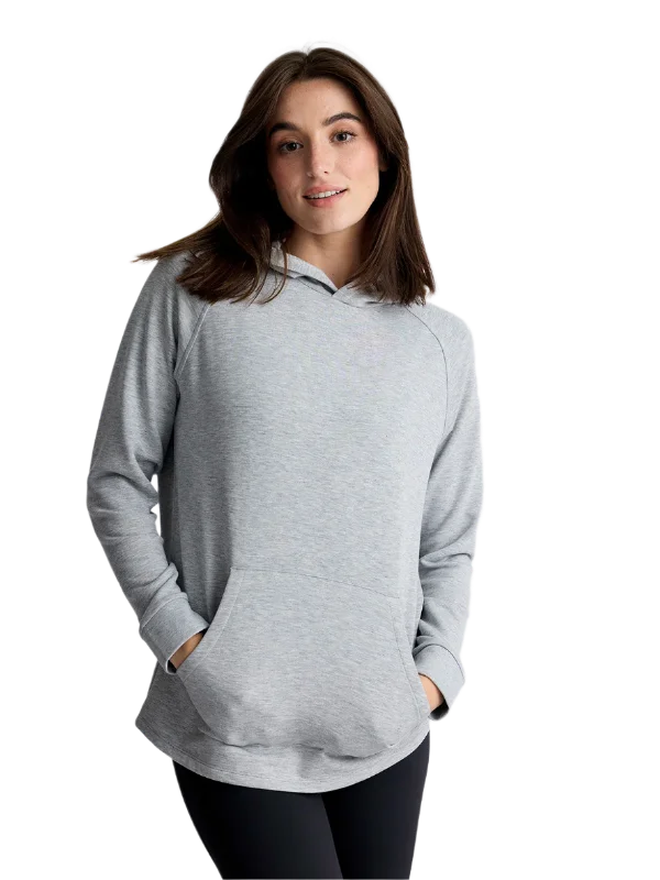 Free Fly - Women's Bamboo Lightweight Fleece Hoodie Hoodie with Pocket Utility Practical