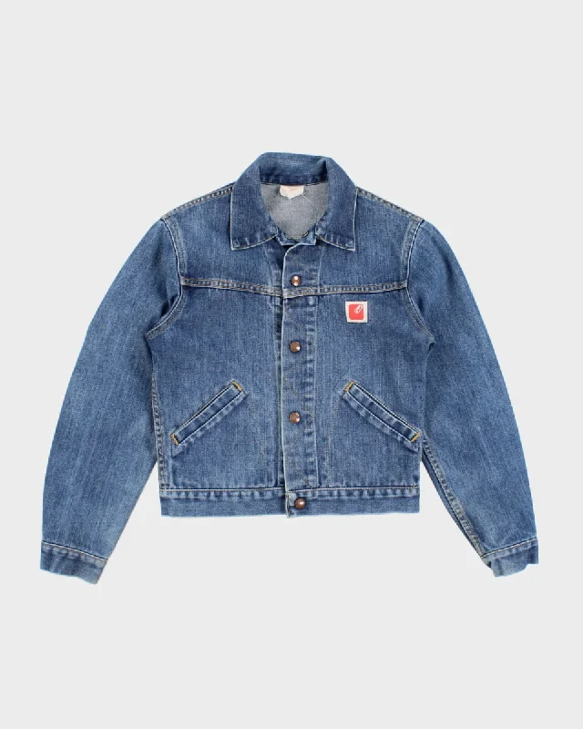 70's GWG Women's Denim Jacket - XS Print Jacket Jacquard Jacket Embroidered Jacket