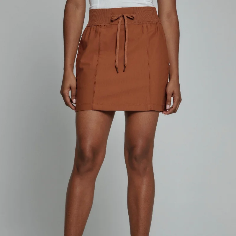 7Diamonds auburn infinity elastic waist skirt tiered skirt playful