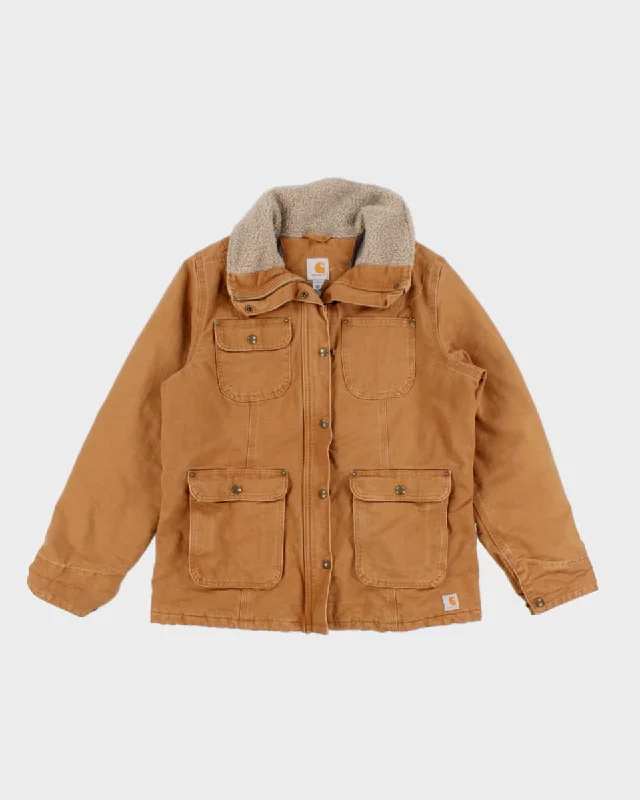 00s Carhartt Women's Workwear Jacket - L Toggled Jacket Drawstring Jacket Belted Jacket 00s Carhartt Women's Workwear Jacket - L Toggled Jacket Drawstring Jacket Belted Jacket