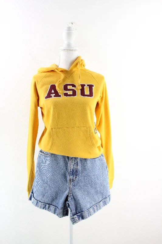 Vintage ASU Hoodie (S) Hooded Sweatshirt Casual Wear Street Style