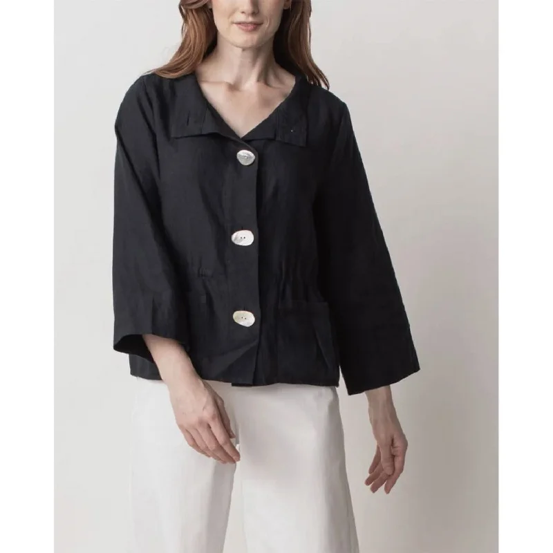Women's Liv by Habitat Montauk Jacket Black Fleece Jacket Down Jacket Parka